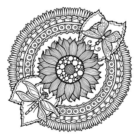 printable mandalas to color