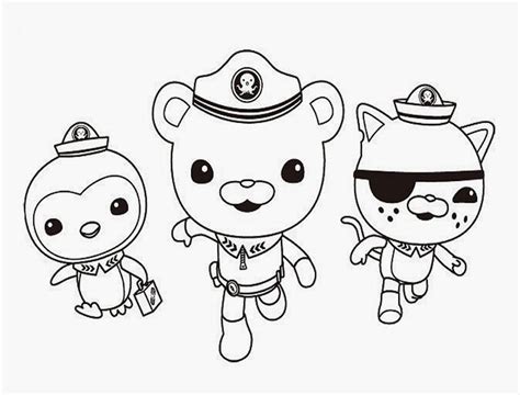 printable octonauts coloring pages