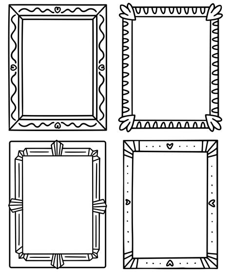 Printable Picture Frames 4x6