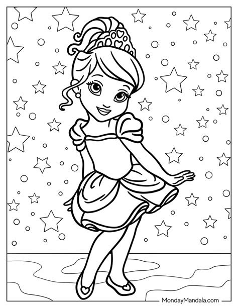 printable princess coloring pages pdf