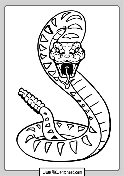 printable snake pictures