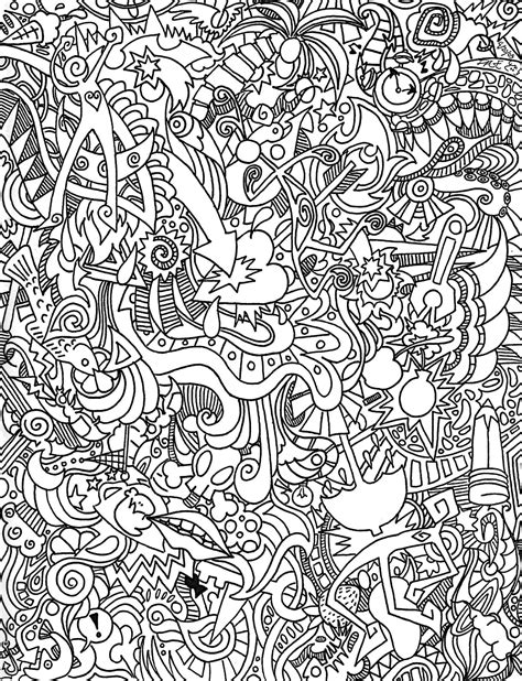 printable trippy coloring pages for adults