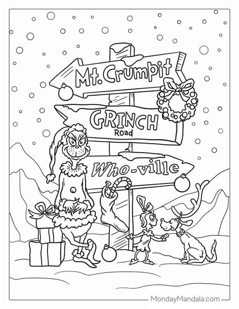 printable whoville coloring pages