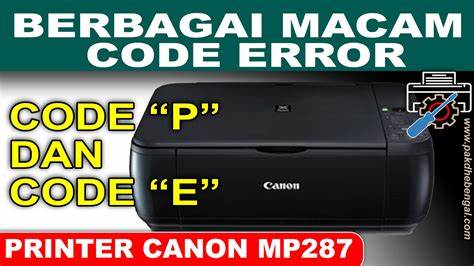 Kinerja lambat pada printer Canon MP287