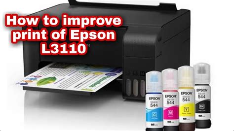 printer epson l3110 ink out