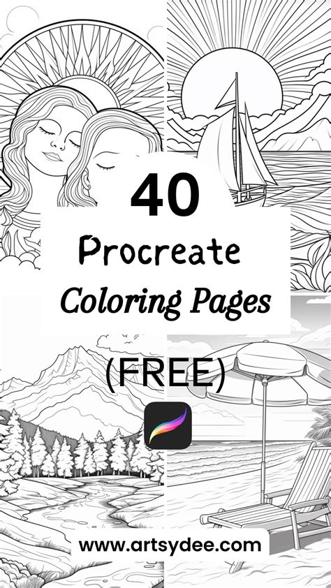 procreate coloring pages