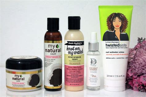 products for short natural hair