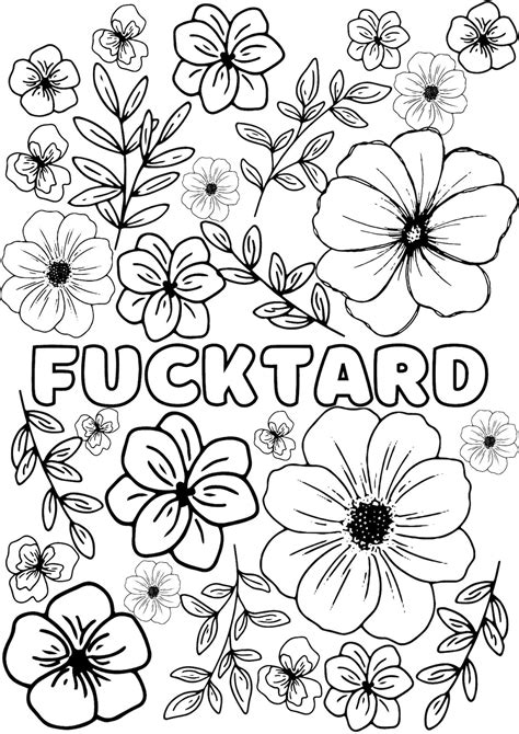 profanity coloring pages