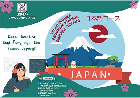 Mengikuti Program Kursus Bahasa Jepang