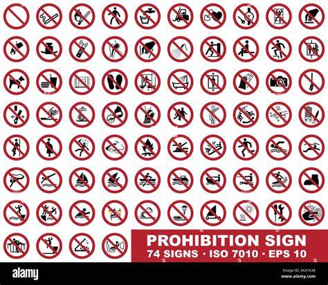 prohibition sign