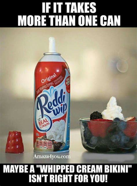 Meme of whipped cream can stored upside down