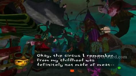 Psychonauts Meat Circus Walkthrough