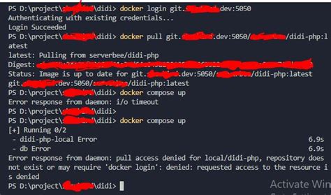 pull access denied repository does not exist or may require docker login