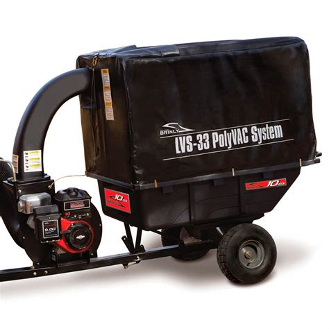 pull behind leaf vac