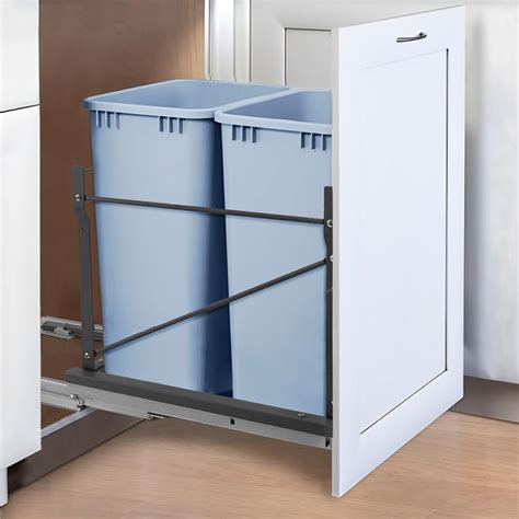 pull out trash can mounting kit