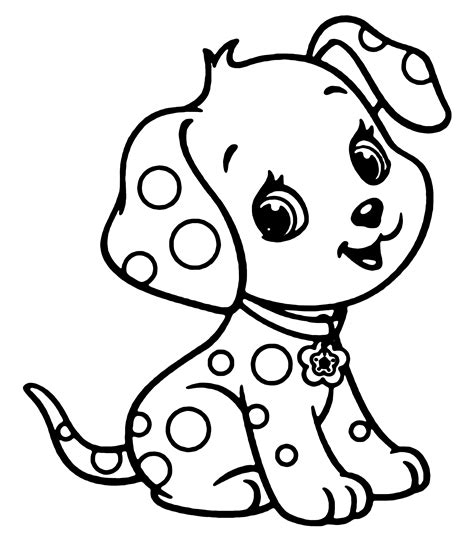 puppy coloring sheet pdf