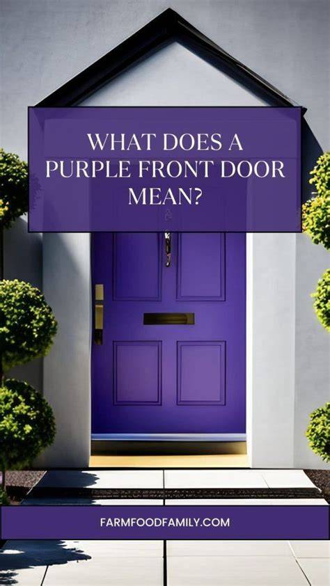purple door meaning