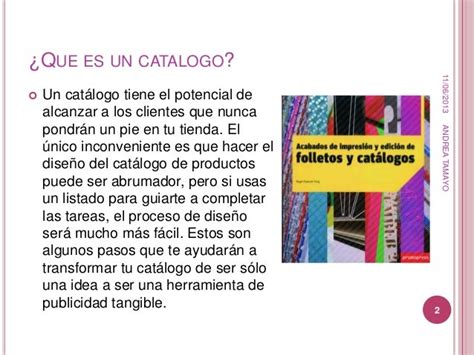 Que Es Un Catalogo