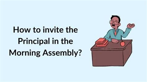quotes for inviting principal on stage