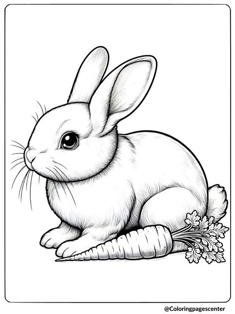 rabbit coloring pages