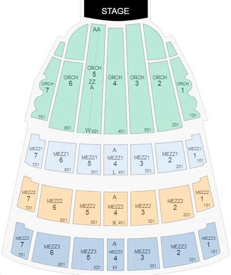 Radio City Seating Chart Interactive