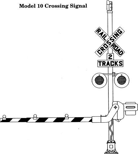 railroad crossing coloring pages