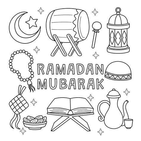 ramadan kareem coloring pages