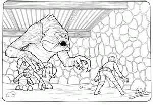 rancor coloring pages