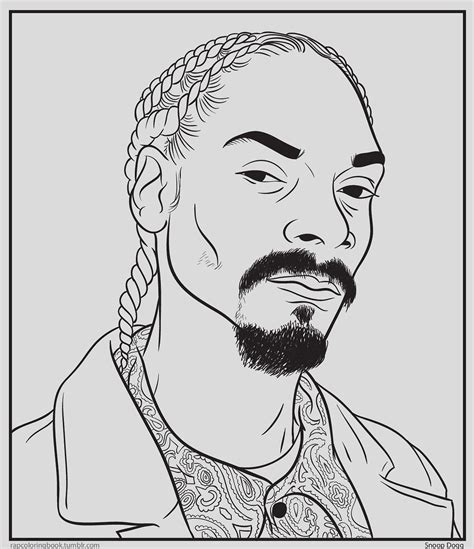 rap coloring pages