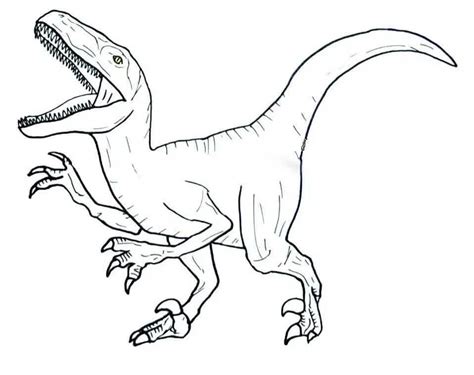 raptor coloring pages