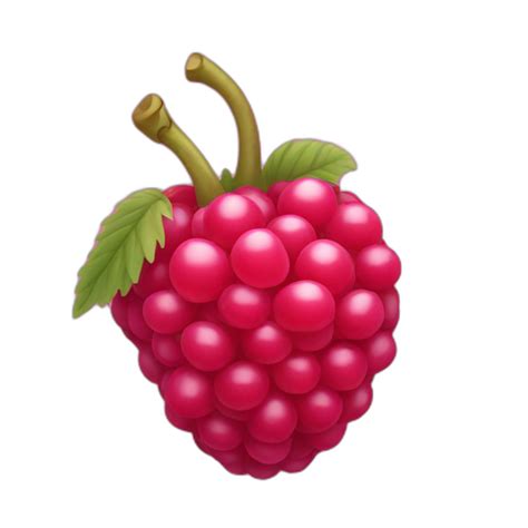 raspberry emoji