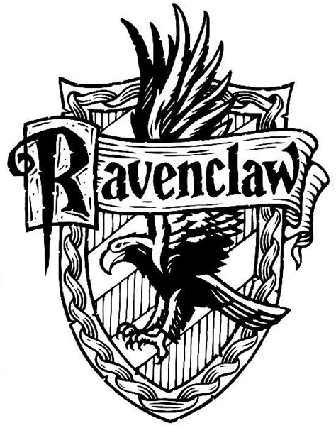 ravenclaw coloring pages
