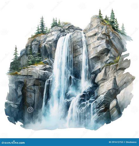 Air Terjun Realistis