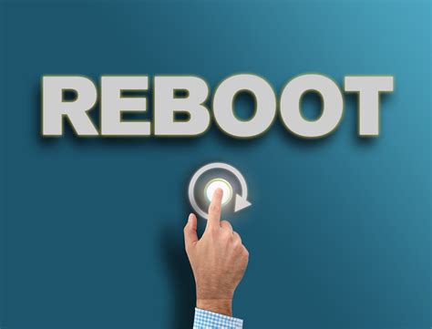 reboot komputer
