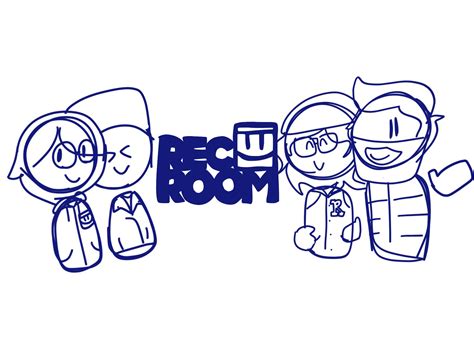 rec room coloring pages