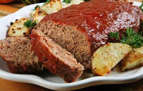 Cuisson du pain de viande maison