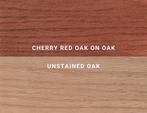 red oak paint