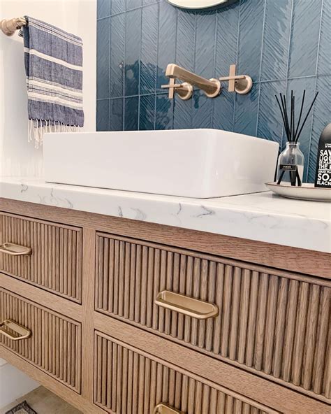 reeded vanity
