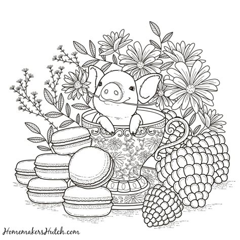 relaxing coloring pages