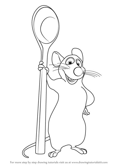 remy coloring pages