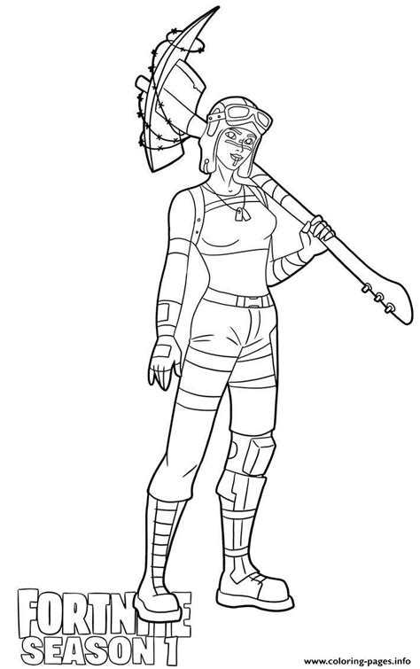 renegade raider coloring pages