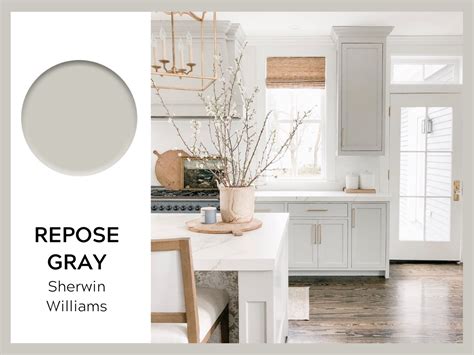 repose gray kitchen