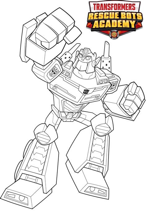 rescue bot coloring pages