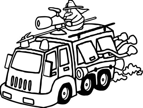 rescue vehicle coloring pages