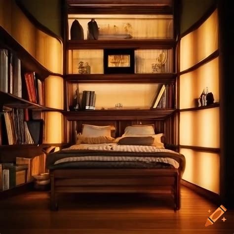 Retro Lighting in a Bedroom