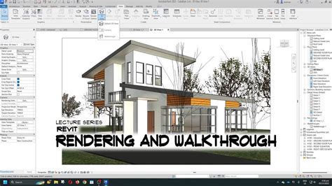 Revit Walkthrough Render