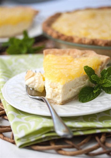 ricotta pie with pineapple