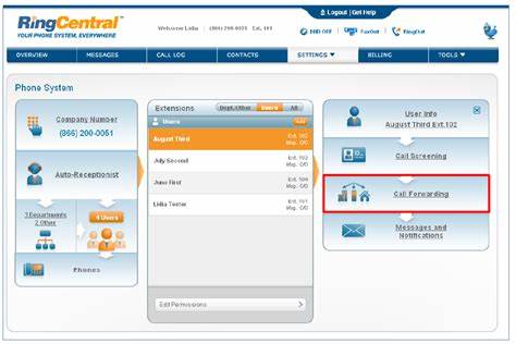 ringcentral call routing