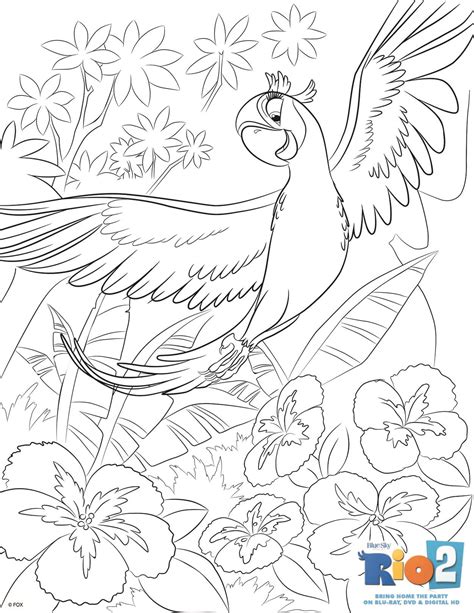 rio 2 coloring pages