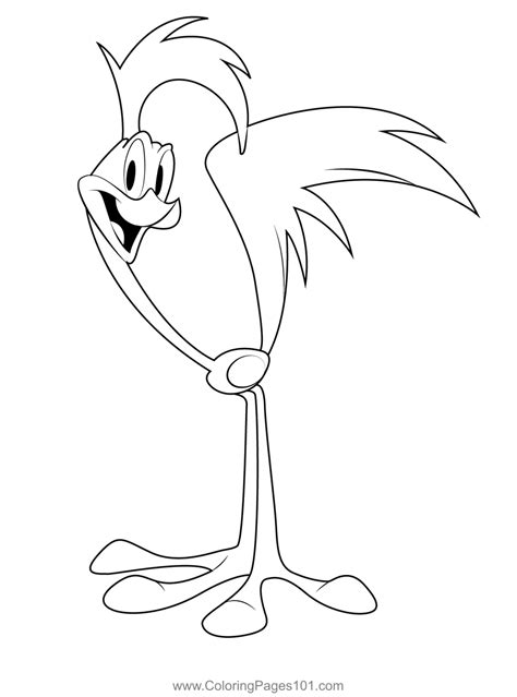 road runner coloring pages